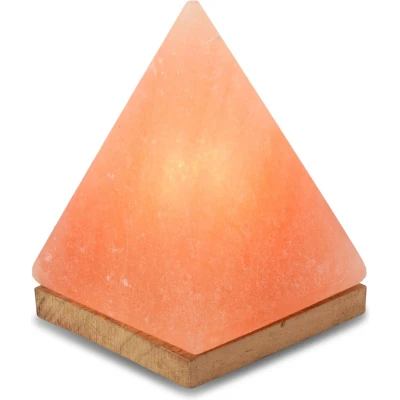Afbeelding van Himalaya Salt Dreams Zoutlamp Pyramide, 45064, 12,5x 12x17,5cm