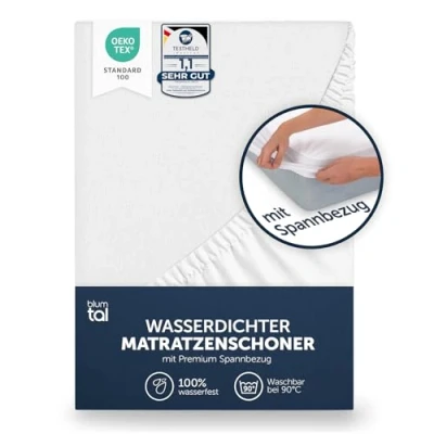 Afbeelding van Blumtal Waterdichte Matrasbeschermer Oeko Tex gecertificeerd Ademend Topmatras 200 x 220 cm
