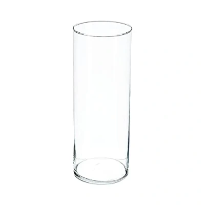 Afbeelding van Atmosphera Bloemenvaas cilinder vorm transparant glas 15 x 40 cm