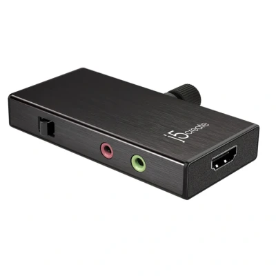 Afbeelding van j5create JVA02 N Live Capture Adapter HDMI naar USB C met Power Delivery