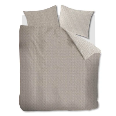 Afbeelding van Riviera Maison Twisted dekbedovertrek Tweepersoons 200x200/220 Zand