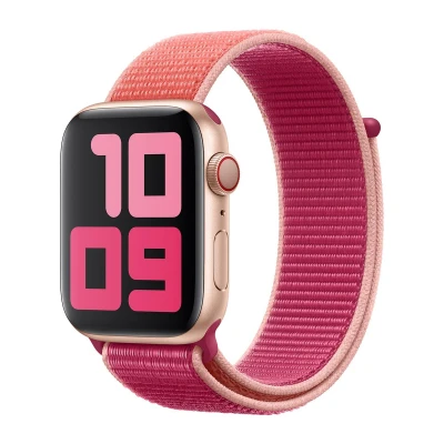 Afbeelding van Apple origineel Sport Loop Watch 42mm / 44mm 45mm 49mm Pomegranate MWU02ZM/A