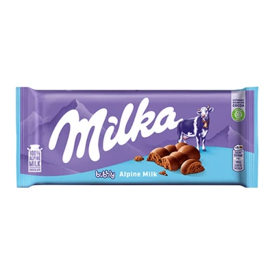 Afbeelding van Milka Bubbly 14 x 90 gram