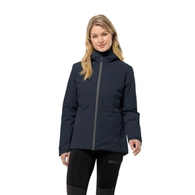 Afbeelding van Jack Wolfskin Wisper INS Regenjas, Dames, Maat: Small, Night blue