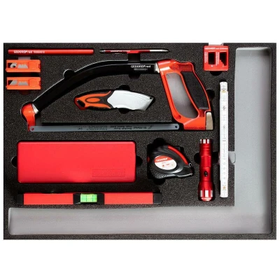 Image de GEDORE RED R22350004 jeu d&#039;instruments de mesure + outils coupe en 1/1 CT module 30 pièces 3301685