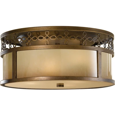 Afbeelding van Bohemian Hanglamp Steady Lighting Metaal E27 L: 22.9cm Voor Buiten Woonkamer Eetkamer Brons