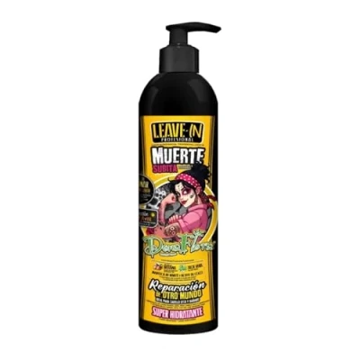 Afbeelding van DONA FLORA Leave In Morte Súbita 500ml Sans Rinçage Réparer, Hydrate et Protège Cheveux endommagés ou traités Anti crêpe Thermoprotecteur Vegan