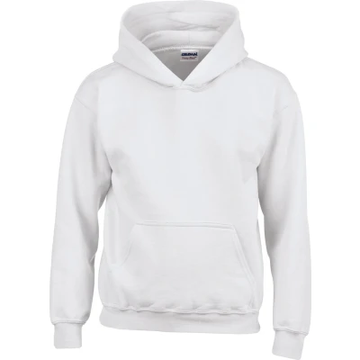 Afbeelding van Gildan Heavy Blend Classic Fit Youth Hooded Sweatshirt GI18500B White