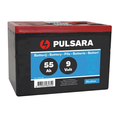 Afbeelding van Hybride Alkaline Batterij (9V/55Ah) Compact Pulsara