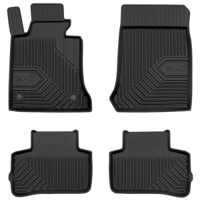 Afbeelding van Autovloermatten van rubber, nr. 77, voor Mercedes GLK X204 2008 2015