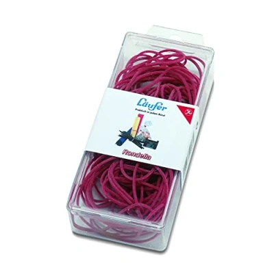 Image de Läufer 59069 élastiques Rondella No. 8, diamètre 50mm, boîte de 50g, rouge, particulièrement durable