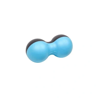 Afbeelding van Fitness mad Massagebal Peanut 14 X 6,5 Cm Pvc Blauw/grijs