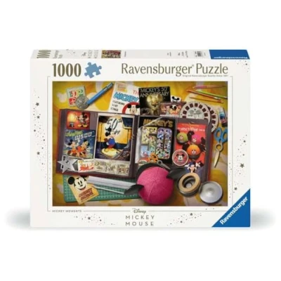 Afbeelding van Ravensburger puzzel 12000843 1970 Mickey Moments 1000 stukjes Disney voor volwassenen en kinderen vanaf 14 jaar