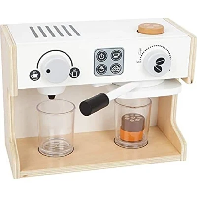 Afbeelding van Small Foot Houten Bistro Koffiemachine, 9dlg