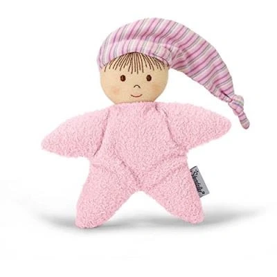 Image de Sterntaler poupée motif etoile rose pastel 16 cm