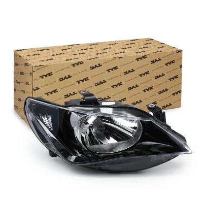 Afbeelding van TYC 20 14371 15 2 Koplampen rechts H4 voor rechtsrijdend verkeer Zonder elektro motor SEAT: Ibiza 4, 4 ST, Sportcoupe