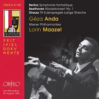 Afbeelding van Géza Anda, Wiener Philharmoniker, Lorin Maaze Symphonie Fantastique/Klavierkonzert No.1/Till Eulenspiegels (2 CD)