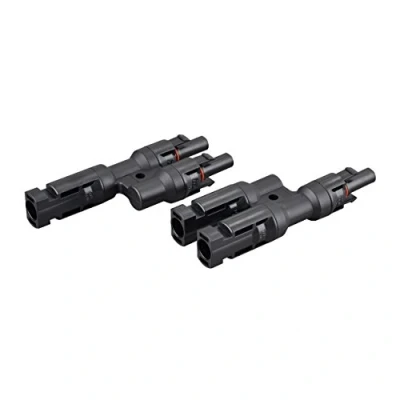 Afbeelding van enjoy solar 1 paar zonnestekkers Y 2 weg splitter voor parallelle schakeling zonnepaneel