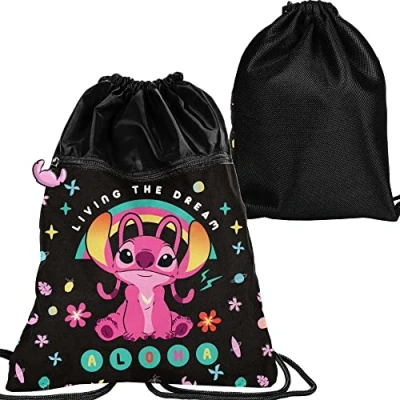 Afbeelding van Disney Lilo &amp; Stitch Gymbag, Aloha Zwemtas 45 x 34 cm Polyester