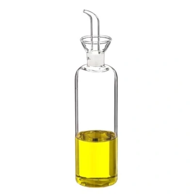 Afbeelding van DAMDAM GO 500 ml druppelvrije glazen olie voor keukentafel
