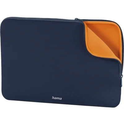 Afbeelding van Hama Laptop Sleeve Neoprene Schermgrootte Tot 44 Cm (17,3) Blauw