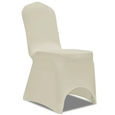 Afbeelding van Hoes voor stoelen 50 stuks (creme)