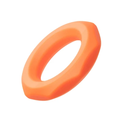 Afbeelding van CalExotics Alpha Liquid Silicone Sexagon Ring Oranje