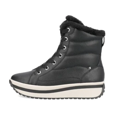 Afbeelding van Rieker Evolution Snowboots, Dames, Maat: 40, Schwarz Leer