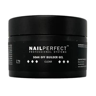 Afbeelding van NailPerfect UPVOTED Soak Off Builder Gel Clear 14gr
