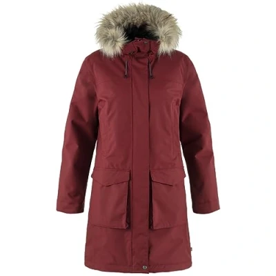 Afbeelding van Fjällräven Nuuk Lite Parka Dames Bordeaux Red L