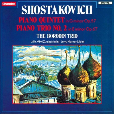 Afbeelding van Jerry Horner, Mimi Zweig, Borodin Trio Shostakovich: Piano Quintet (CD)