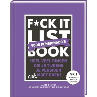 Afbeelding van F*ck it list book Voor pensionado&#039;s