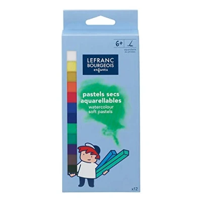 Afbeelding van Lefranc Bourgeois Tendres Education pastelkrijt, 12 stuks