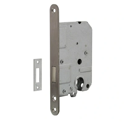 Afbeelding van Kastslot Intersteel 55 mm (Cilinder, Geborsteld RVS)