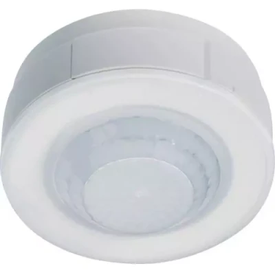 Afbeelding van Hager bewegingsmelder PIR 360 opbouw wit