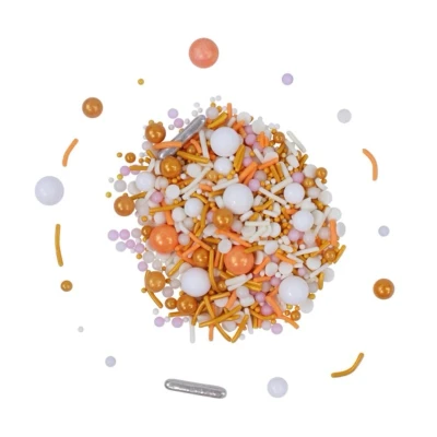 Afbeelding van PME Rose en Gouden Sprinkle Mix (Out of the Box) 60g