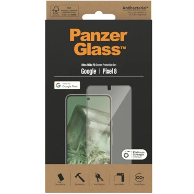 Afbeelding van Panzerglass Gehard Glas Edge To Screenprotector Google Pixel 8