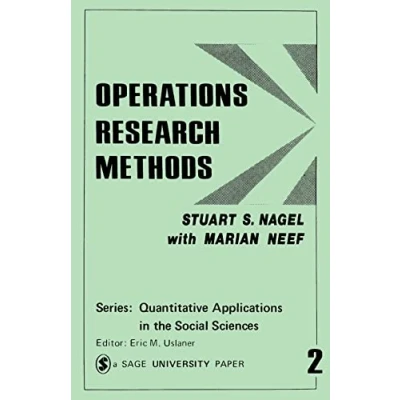 Afbeelding van Quantitative Applications in the Social Sciences Operations Research Methods