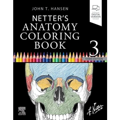 Afbeelding van Netter&#039;s Anatomy Coloring Book