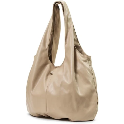 Afbeelding van Elodie Soft Draped Tote Luiertas verzorgingstas Luiertassen Pure Khaki