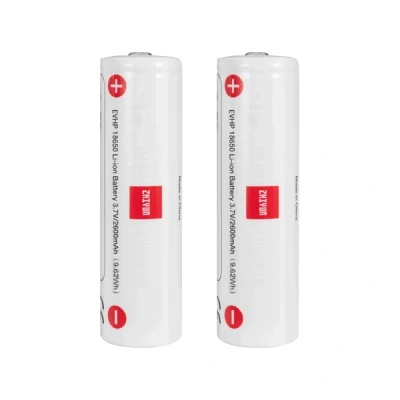 Afbeelding van ZHIYUN Battery 2600mAh 2 pack IMR18650