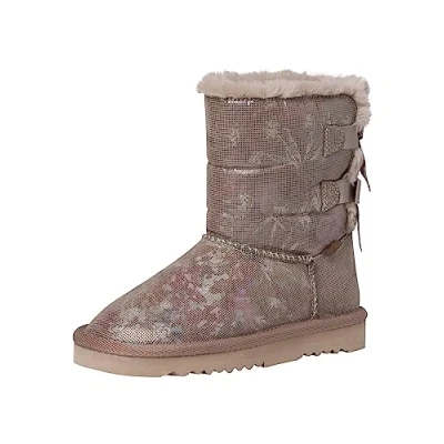 Afbeelding van s.Oliver Snowboots voor kinderen, Maat: 32, Beige comb Textiel