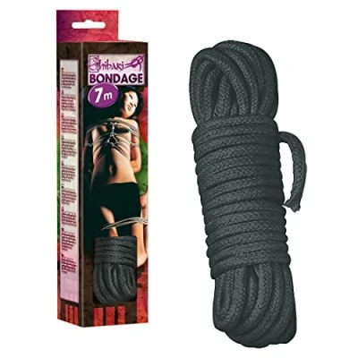 Afbeelding van Shinbaki Bondage Origineel Japans Touw van Hoog Kwaliteit 7 Meter Zwart