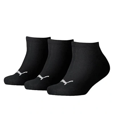 Afbeelding van Enkelsokken Sport Puma Kids Quarter CDT 3 paar Kleur Zwart Schoenmaat 31 34