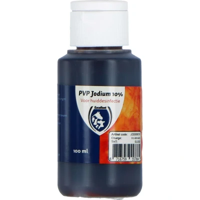 Afbeelding van Jodium oplossing 10% pvp 100 ml