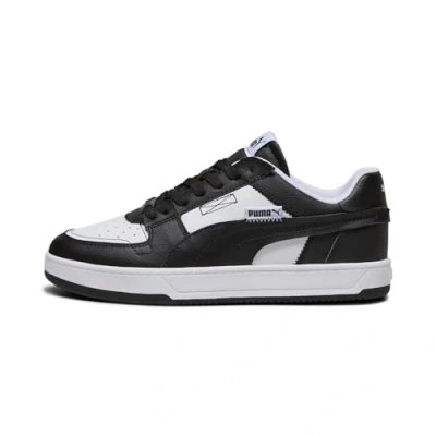 Afbeelding van Puma Caven 2.0 Unisex Sneakers laag, Maat: 46, White/black Leer en imitatieleer