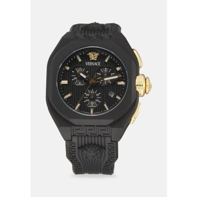 Afbeelding van Versace Watches Legend Chronograaf, Heren, Maat: One Size, Black