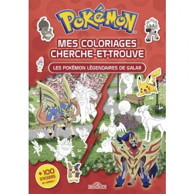 Image de Pokémon Les légendaires de Galar Mes coloriages cherche et trouve