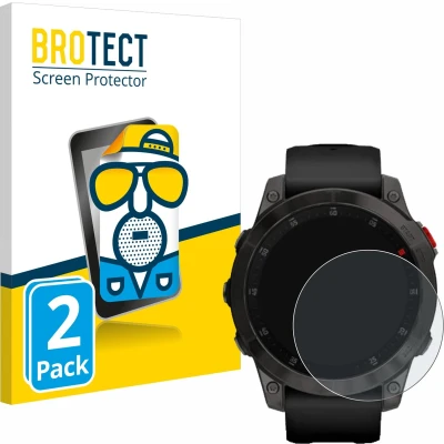 Afbeelding van BROTECT Antireflecterende schermbeschermer mat, Smartwatch beschermfolie, Grijs