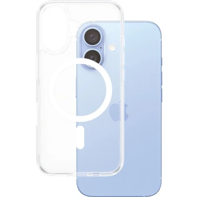Afbeelding van PanzerGlass Apple iPhone 16 Wit MagSafe HardCase Clear
